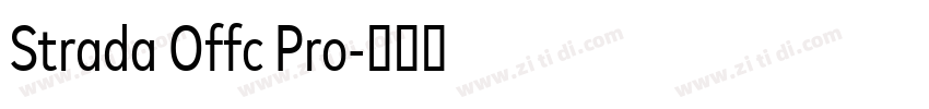 Strada Offc Pro字体转换 Strada Offc Pro字体转换